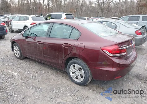 2014 Honda Civic Lx from USA, damaged, VIN 19XFB2F52EE262054